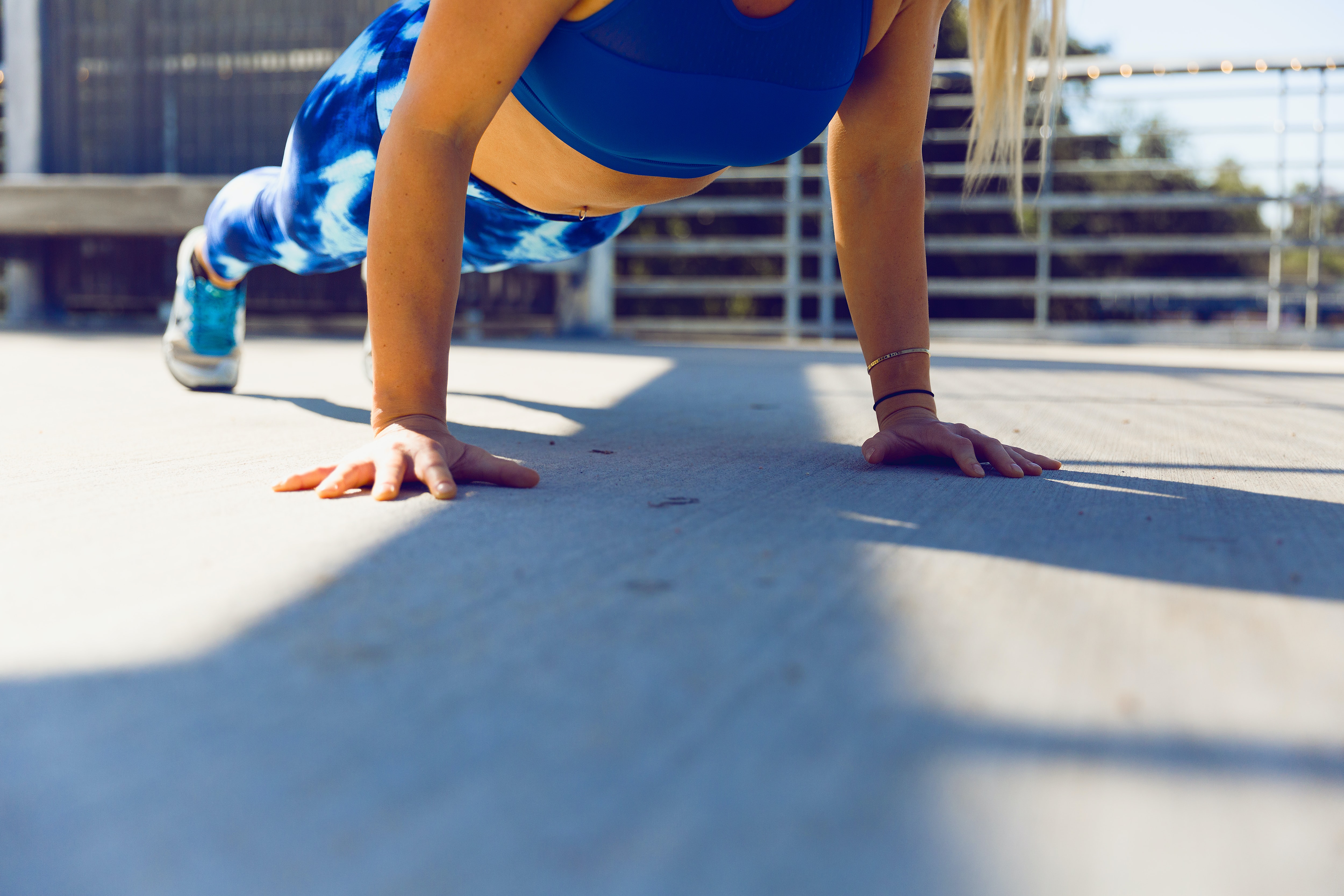 person exercising